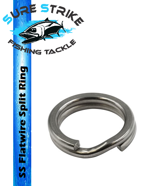 Sure Strike - Stainless Steel Flatwire Split Rings