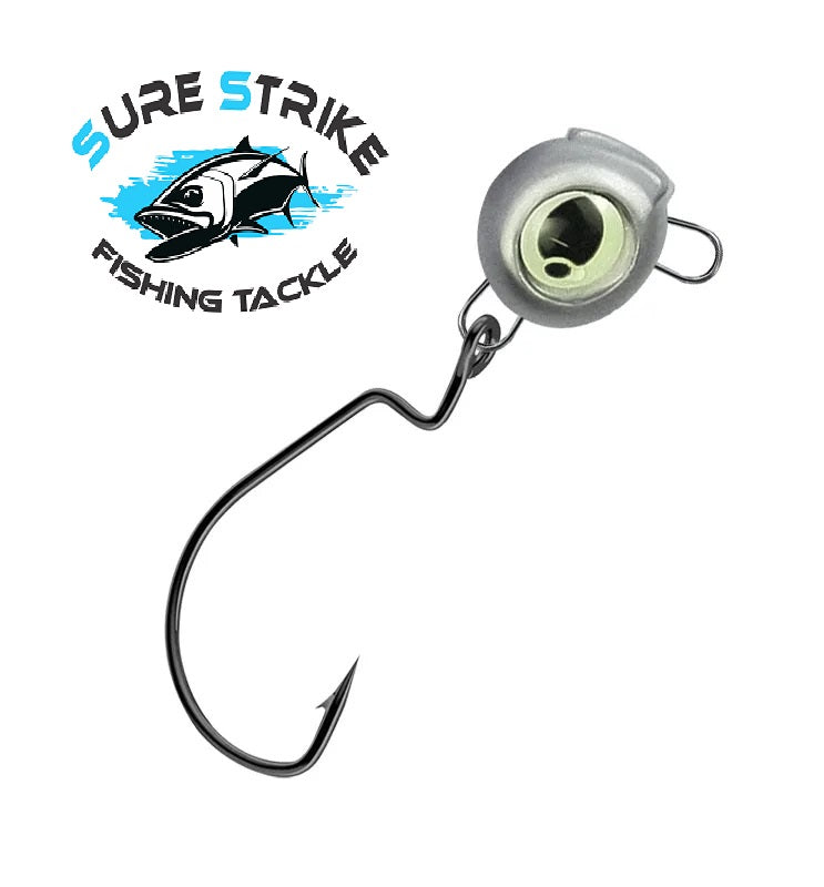 Bionic Night Glow Jig Head - Weedless