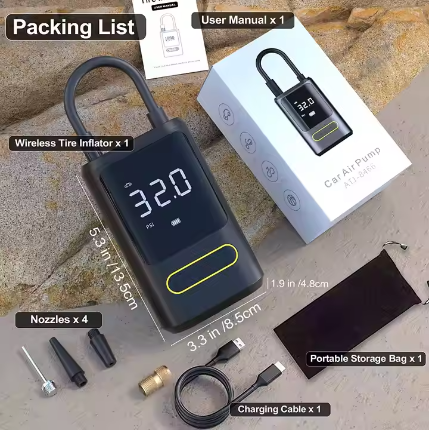 Digital Tyre inflator /Compressor Air pump