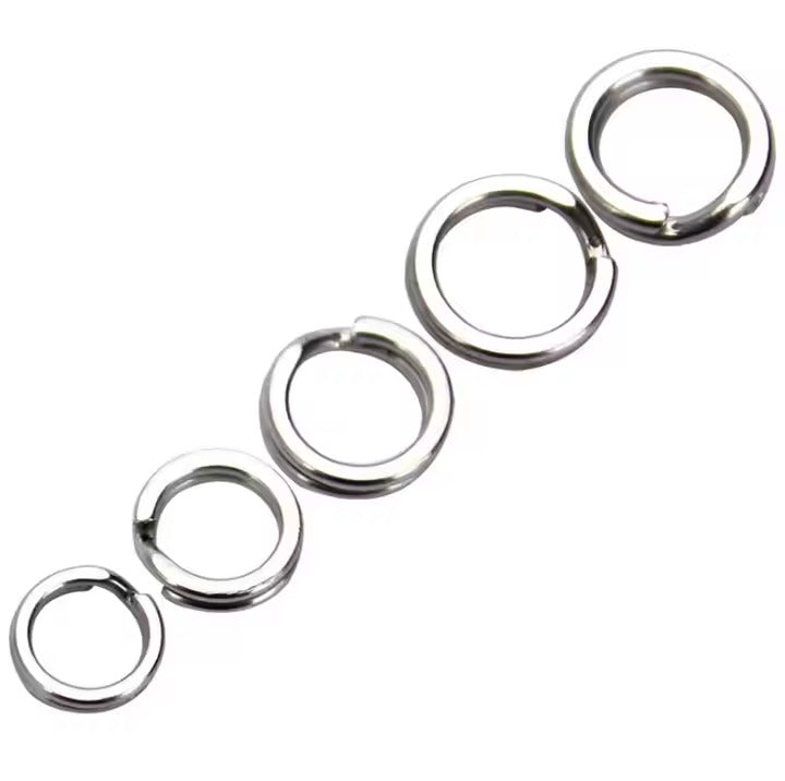 Sure Strike - Stainless Steel Flatwire Split Rings