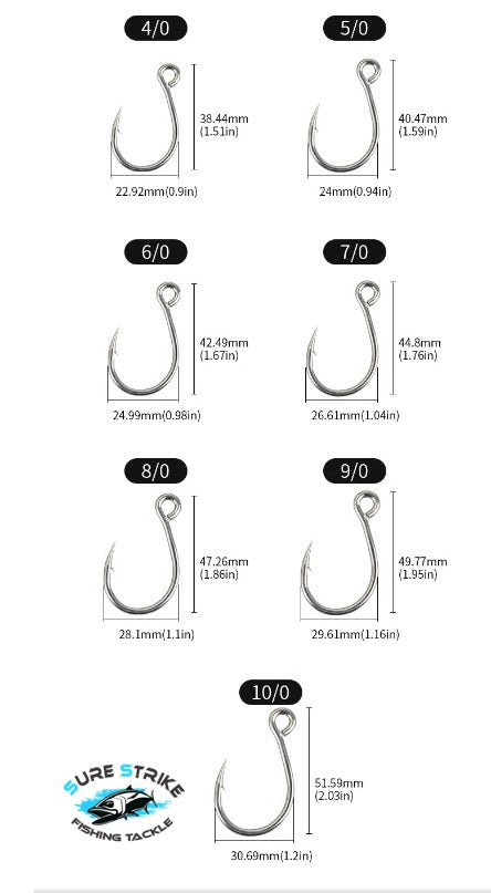 Sure Strike Single In-Line Hook - Arriving June 2025