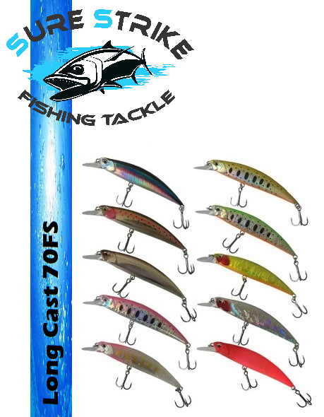 Sure Strike Long Cast 70FS Minnow