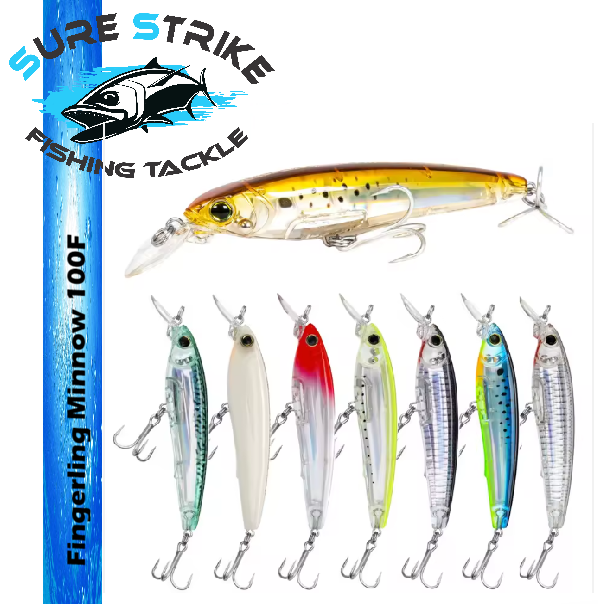 Sure Strike 3D Crystal Fingerling Minnow 100F - Arriving June 2026